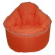 Original Pear - Orange with Beige piping Polyester
